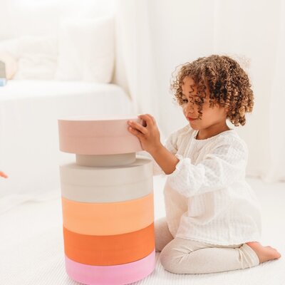 Stapelstenen Rainbow chair Earth Stapelstenen Rainbow chair Earth