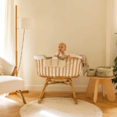 Wasbaar tapijt Bamboo Leaf - Ø 120 cm