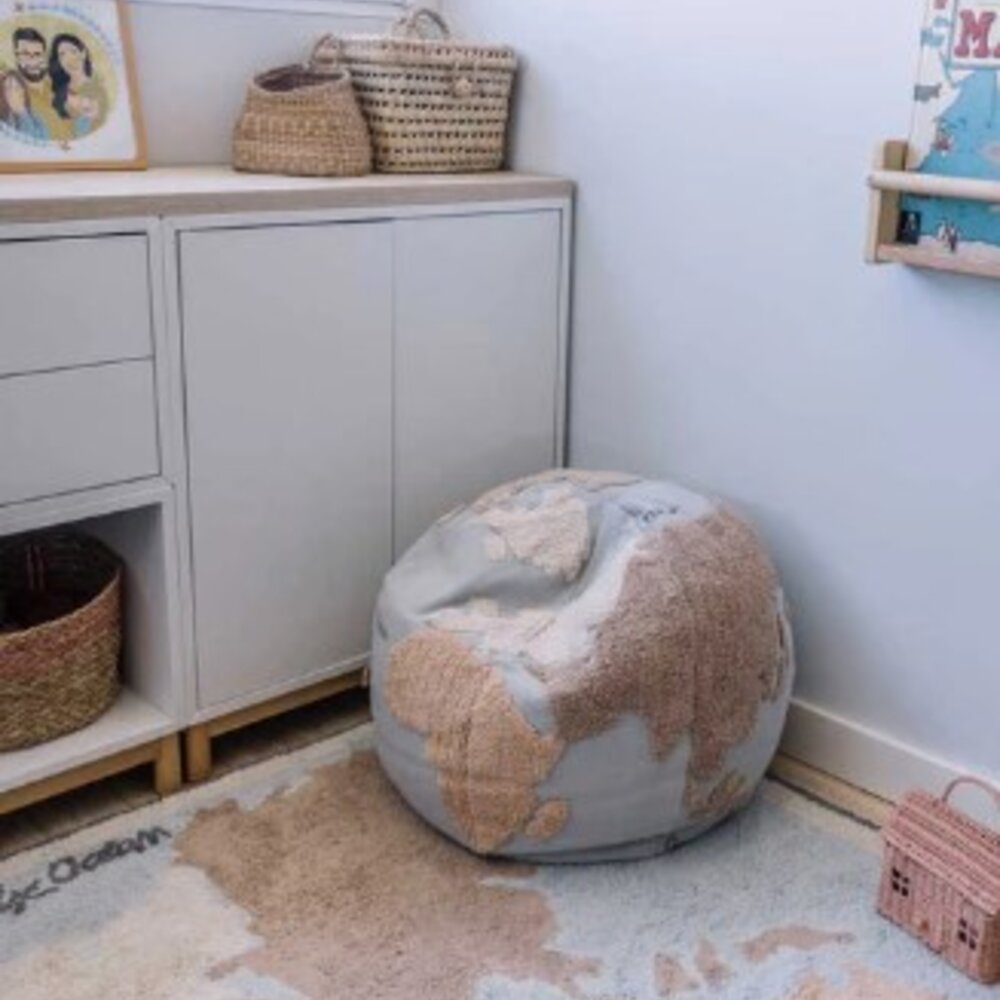 Wasbaar tapijt Vintage Map - 140 x 200 cm