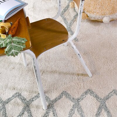 Wasbaar tapijt Atlas Natural - Vintage Blue - 170