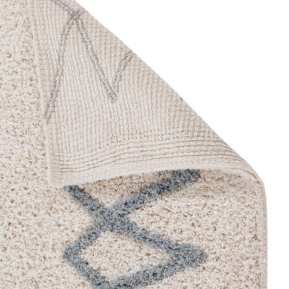 Atlas Natural - Vintage Blue - 120 x 160 cm