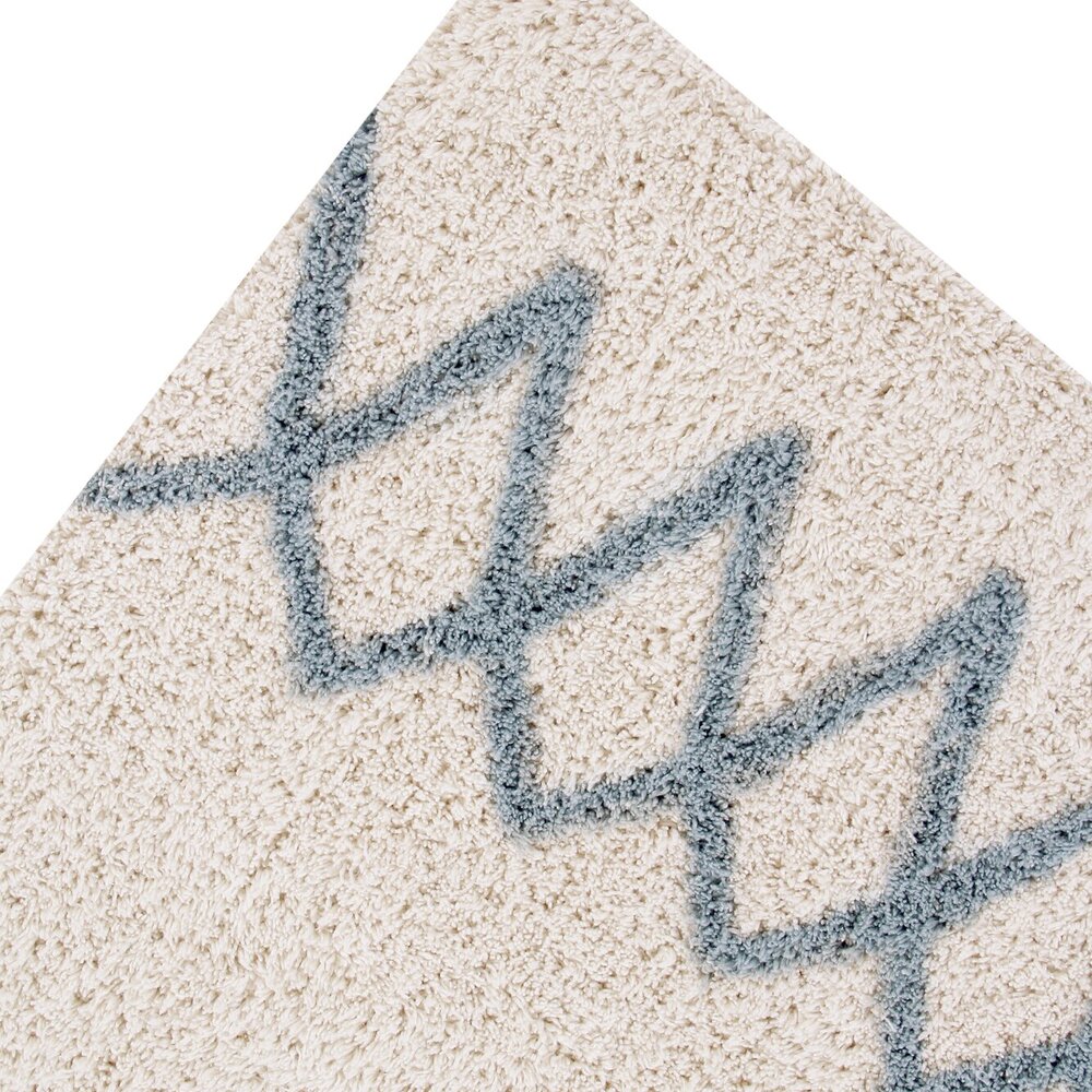 Atlas Natural - Vintage Blue - 120 x 160 cm