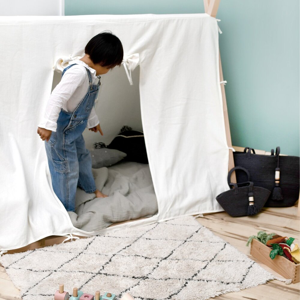 Wasbaar tapijt Mini Bereber - 70 x 100 cm Wasbaar tapijt Mini Bereber - 70 x 100 cm