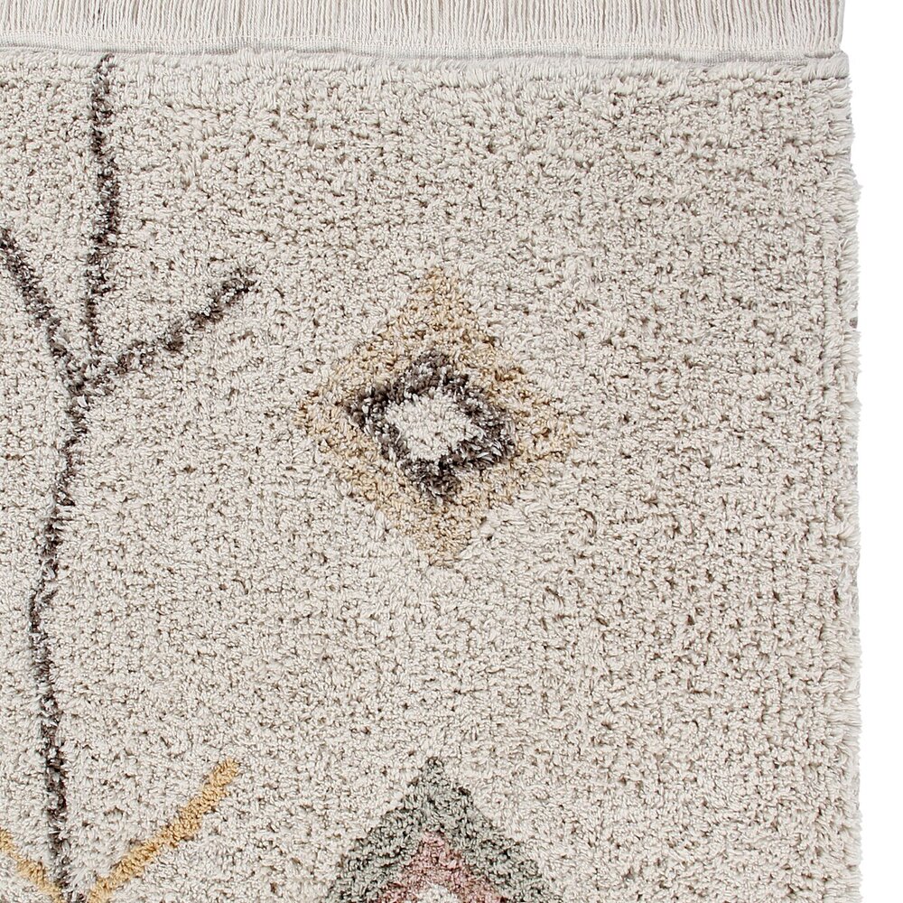 Wasbaar tapijt Kaarol Earth - 140 x 200 cm Wasbaar tapijt Kaarol Earth - 140 x 200 cm