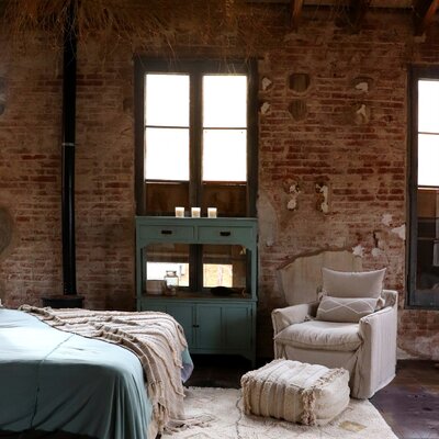 Wasbaar tapijt Kaarol Earth - 140 x 200 cm Wasbaar tapijt Kaarol Earth - 140 x 200 cm