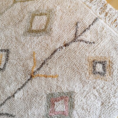 Wasbaar tapijt Kaarol Earth - 140 x 200 cm Wasbaar tapijt Kaarol Earth - 140 x 200 cm