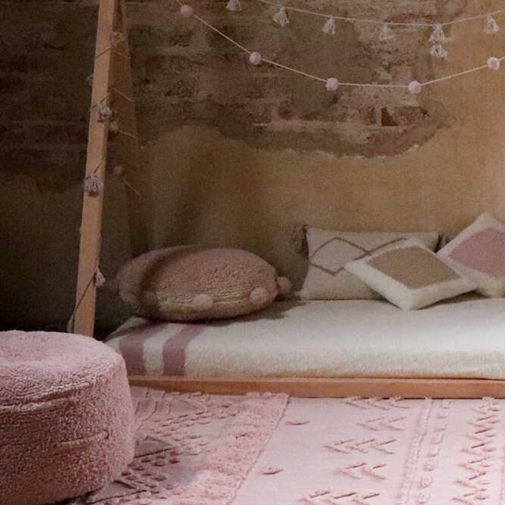 Wasbaar tapijt Tribu Vintage Nude - 120 x 160 cm Wasbaar tapijt Tribu Vintage Nude - 120 x 160 cm