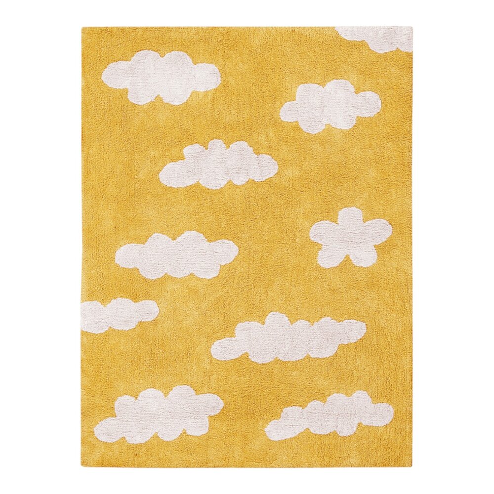 Clouds Mustard  - 120 x 160 cm