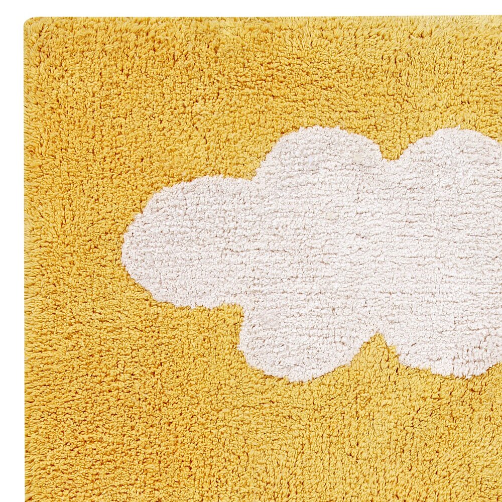 Clouds Mustard  - 120 x 160 cm