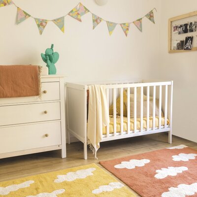 Clouds Mustard  - 120 x 160 cm