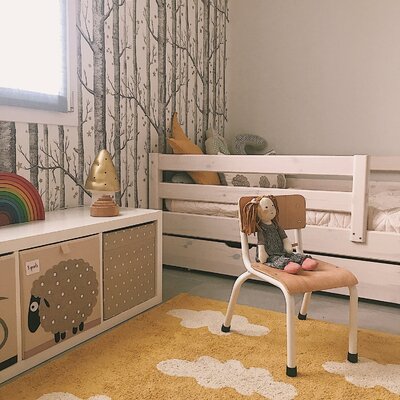 Clouds Mustard  - 120 x 160 cm