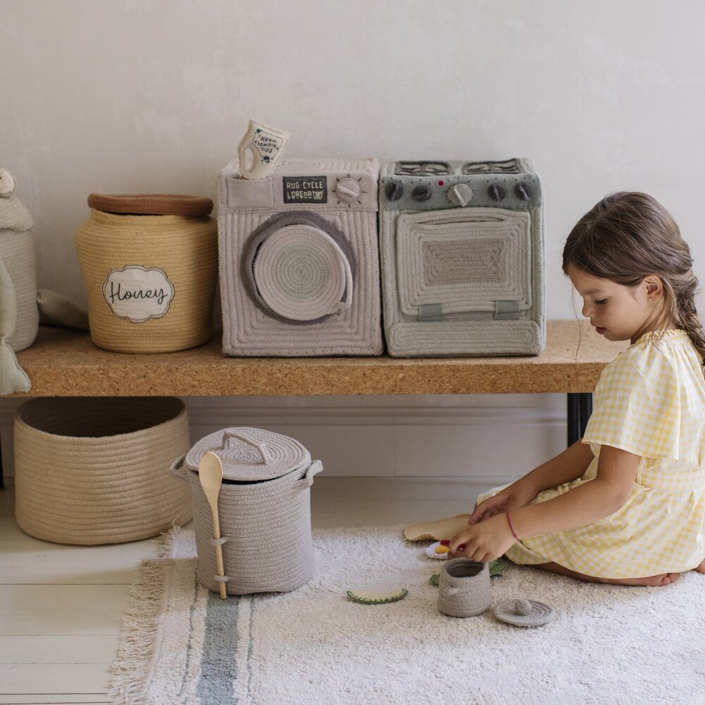 Wasbaar tapijt Gastro Vintage Blue - 90 x 130 cm