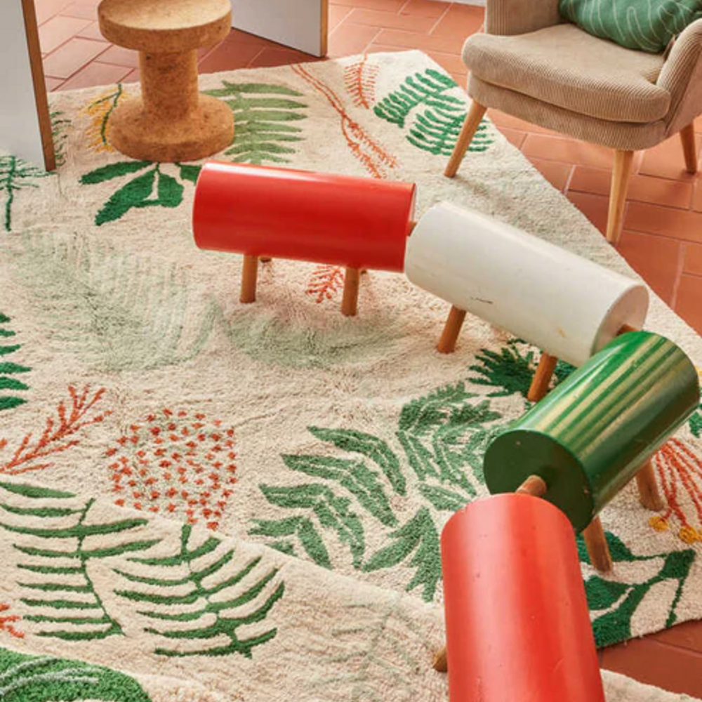 Wasbaar tapijt Botanic - 200 x 300 cm -