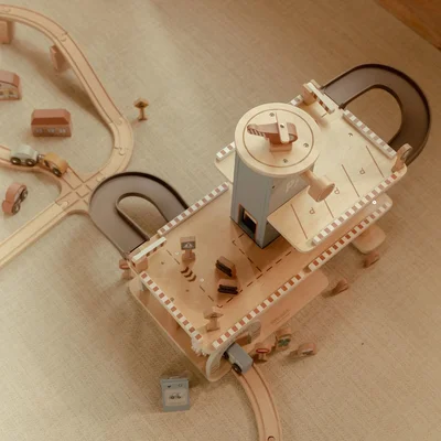 Houten parkeergarage Houten parkeergarage