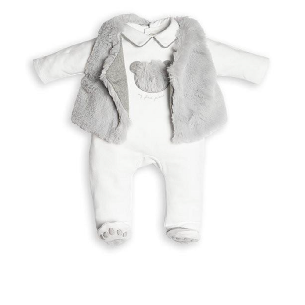 Bonten vest Grey