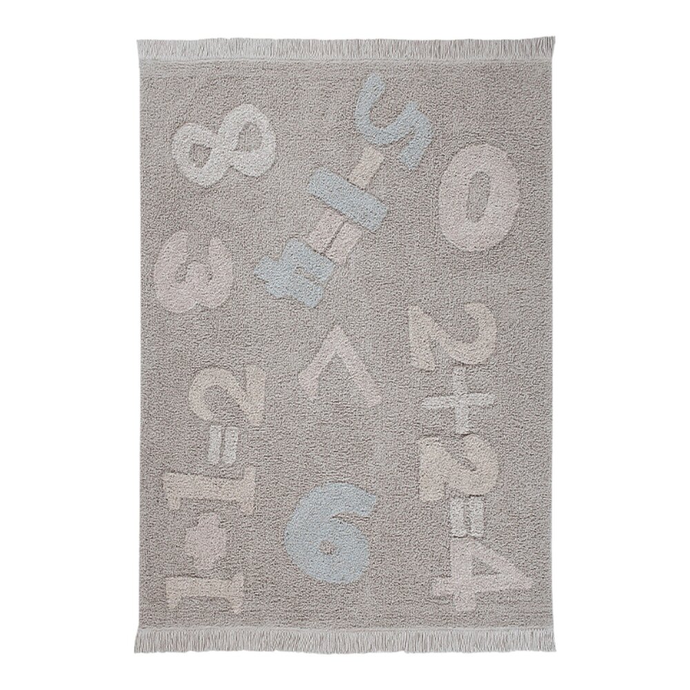 Wasbaar tapijt Baby Numbers - 120 x 160 cm Wasbaar tapijt Baby Numbers - 120 x 160 cm
