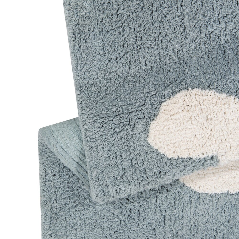 Clouds Vintage Blue  - 120 x 160 cm