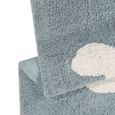 Clouds Vintage Blue  - 120 x 160 cm