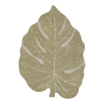 Wasbaar tapijt Monstera Olive - 200 x 300 cm Wasbaar tapijt Monstera Olive - 200 x 300 cm