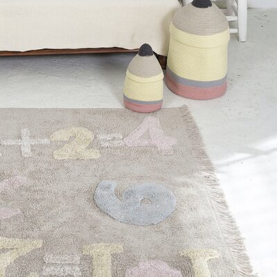 Wasbaar tapijt Baby Numbers - 120 x 160 cm Wasbaar tapijt Baby Numbers - 120 x 160 cm