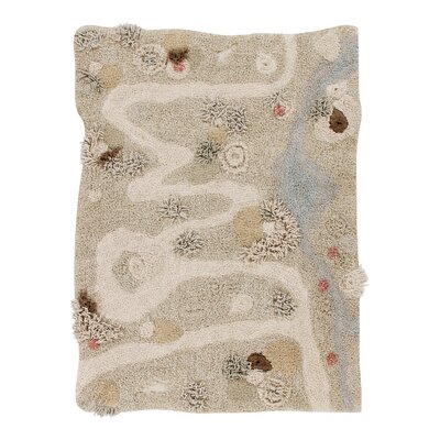 Washable play rug Path of Nature - 120 x 160 cm Washable play rug Path of Nature - 120 x 160 cm