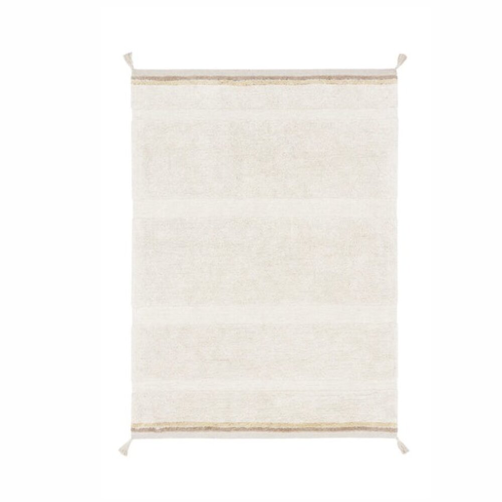 Wasbaar tapijt Bloom Natural - 200 x 300 cm