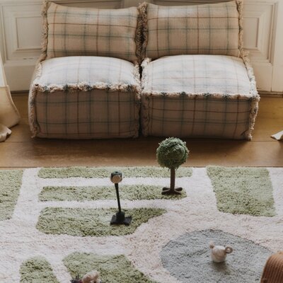 Wasbaar Play tapijt Hyde Park 90 x 130 cm Wasbaar Play tapijt Hyde Park 90 x 130 cm