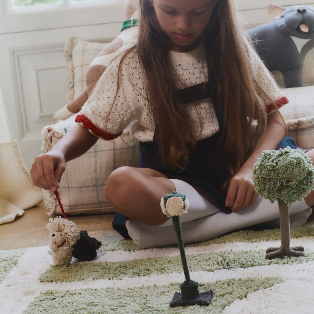 Wasbaar Play tapijt Hyde Park 90 x 130 cm Wasbaar Play tapijt Hyde Park 90 x 130 cm