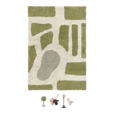 Wasbaar Play tapijt Hyde Park 90 x 130 cm Wasbaar Play tapijt Hyde Park 90 x 130 cm