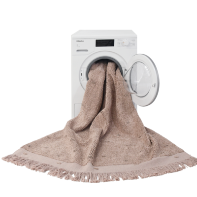 Wasbaar tapijt Woods Symphony Vintage Nude - 140 x