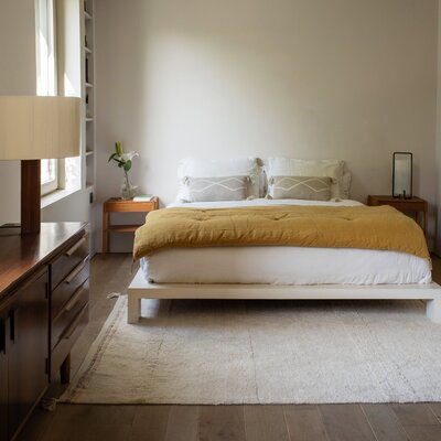 Wasbaar tapijt Bloom Natural - 170 x 240 cm -