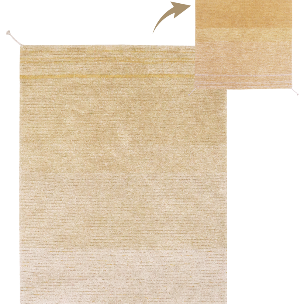 Reversible Wasbaar tapijt Twin Amber - 170 x 240 cm Reversible Wasbaar tapijt Twin Amber - 170 x 240 cm