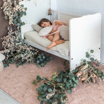 Wasbaar tapijt Woods Symphony Vintage Nude - 140 x