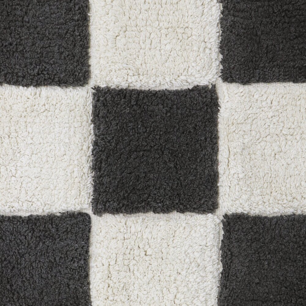 Wasbaar tapijt Kitchen Tiles Dark Grey 170 x 240 cm