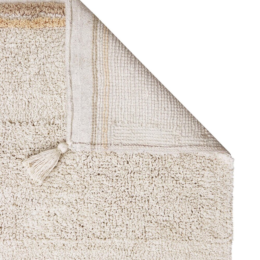 Wasbaar tapijt Bloom Natural - 120 x 160 cm -