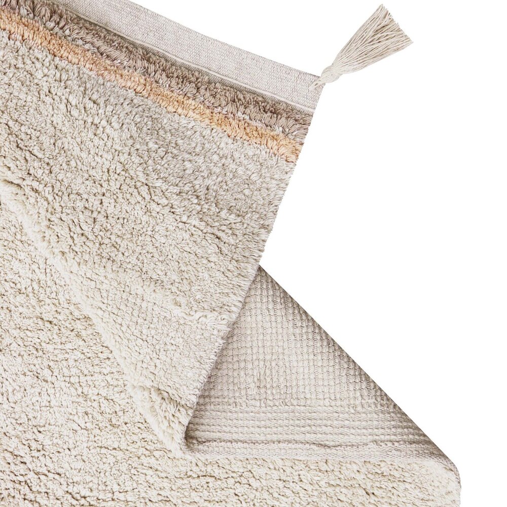 Wasbaar tapijt Bloom Natural - 170 x 240 cm -