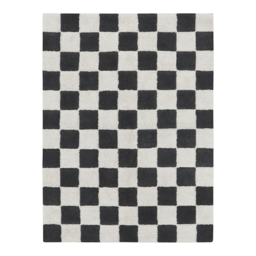 Wasbaar tapijt Kitchen Tiles Dark Grey 170 x 240 cm