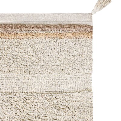 Wasbaar tapijt Bloom Natural - 140 x 200 cm - Wasbaar tapijt Bloom Natural - 140 x 200 cm -