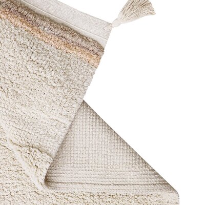 Wasbaar tapijt Bloom Natural - 140 x 200 cm - Wasbaar tapijt Bloom Natural - 140 x 200 cm -