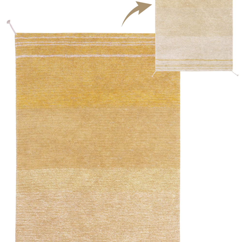 Reversible Wasbaar tapijt Twin Amber - 170 x 240 cm Reversible Wasbaar tapijt Twin Amber - 170 x 240 cm