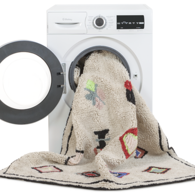 Wasbaar tapijt Naador 140 x 200 cm -