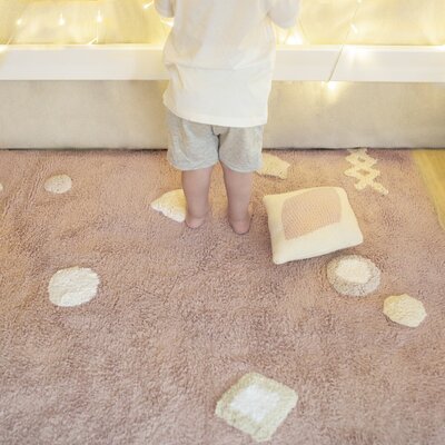 Wasbaar tapijt Noah - 140 x 200 cm - Wasbaar tapijt Noah - 140 x 200 cm -