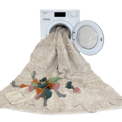 Wasbaar tapijt Veggie Garden - 120 x 160 cm