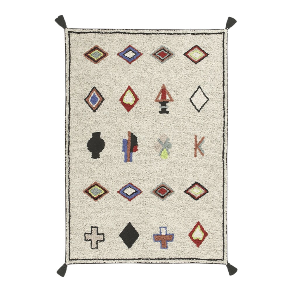 Wasbaar tapijt Naador 140 x 200 cm -