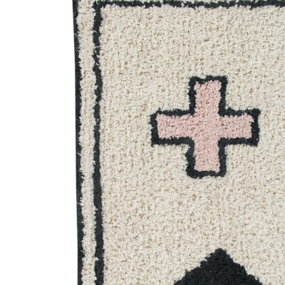 Wasbaar tapijt Naador 140 x 200 cm -