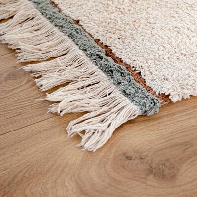 Wasbaar tapijt Lanes Vintage Blue - 140 x 200 cm Wasbaar tapijt Lanes Vintage Blue - 140 x 200 cm