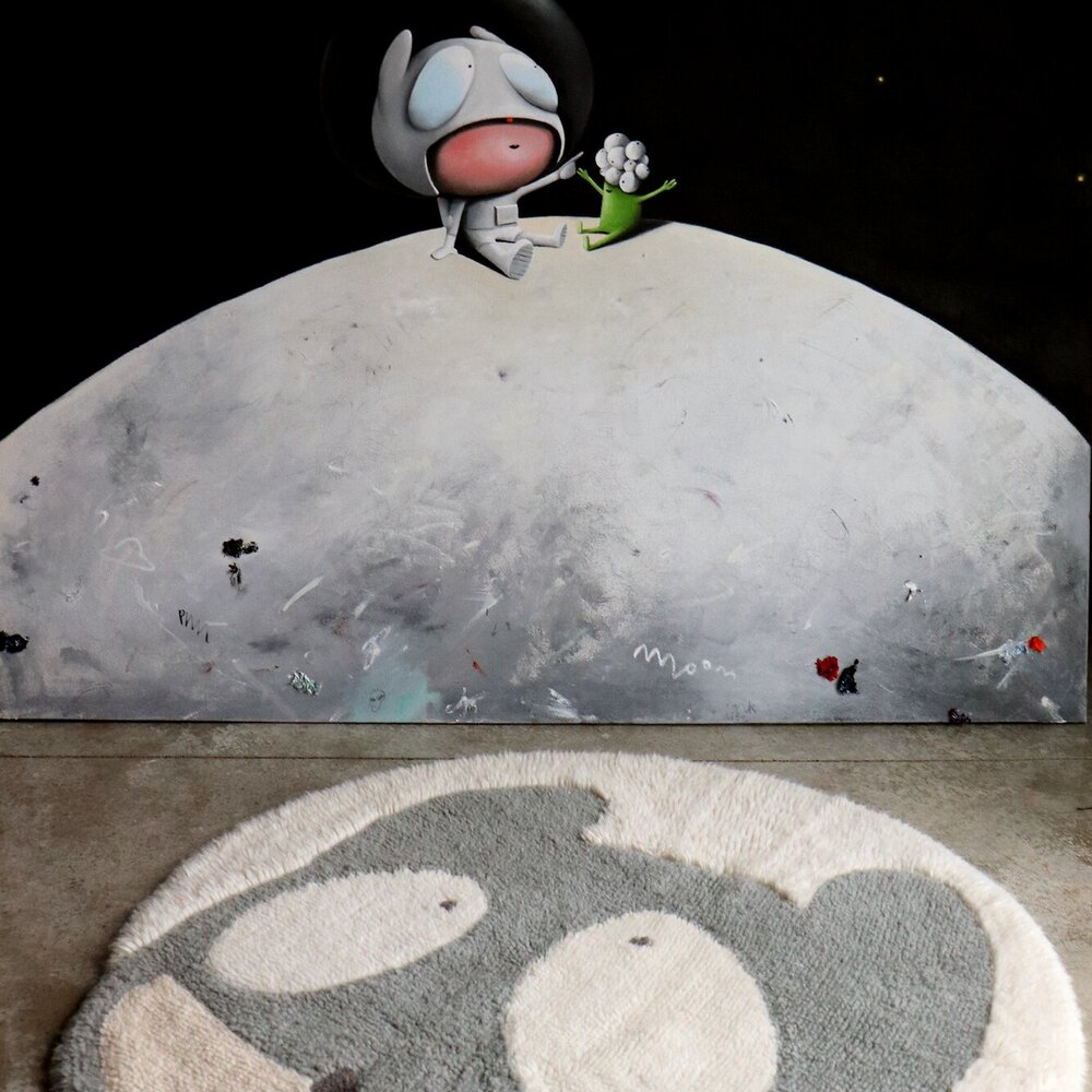 Woolable rug Astromouse - Ø 100 cm Woolable rug Astromouse - Ø 100 cm