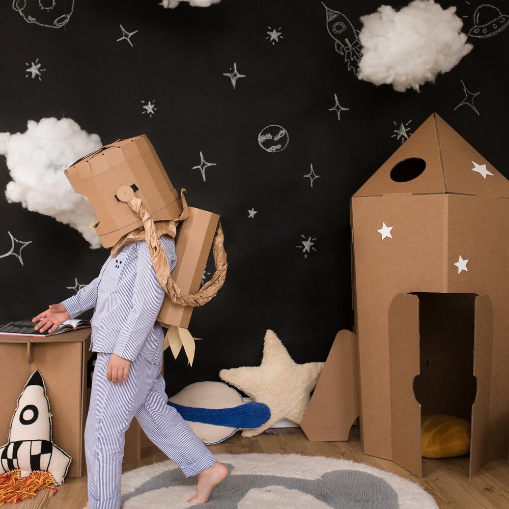 Woolable rug Astromouse - Ø 100 cm Woolable rug Astromouse - Ø 100 cm