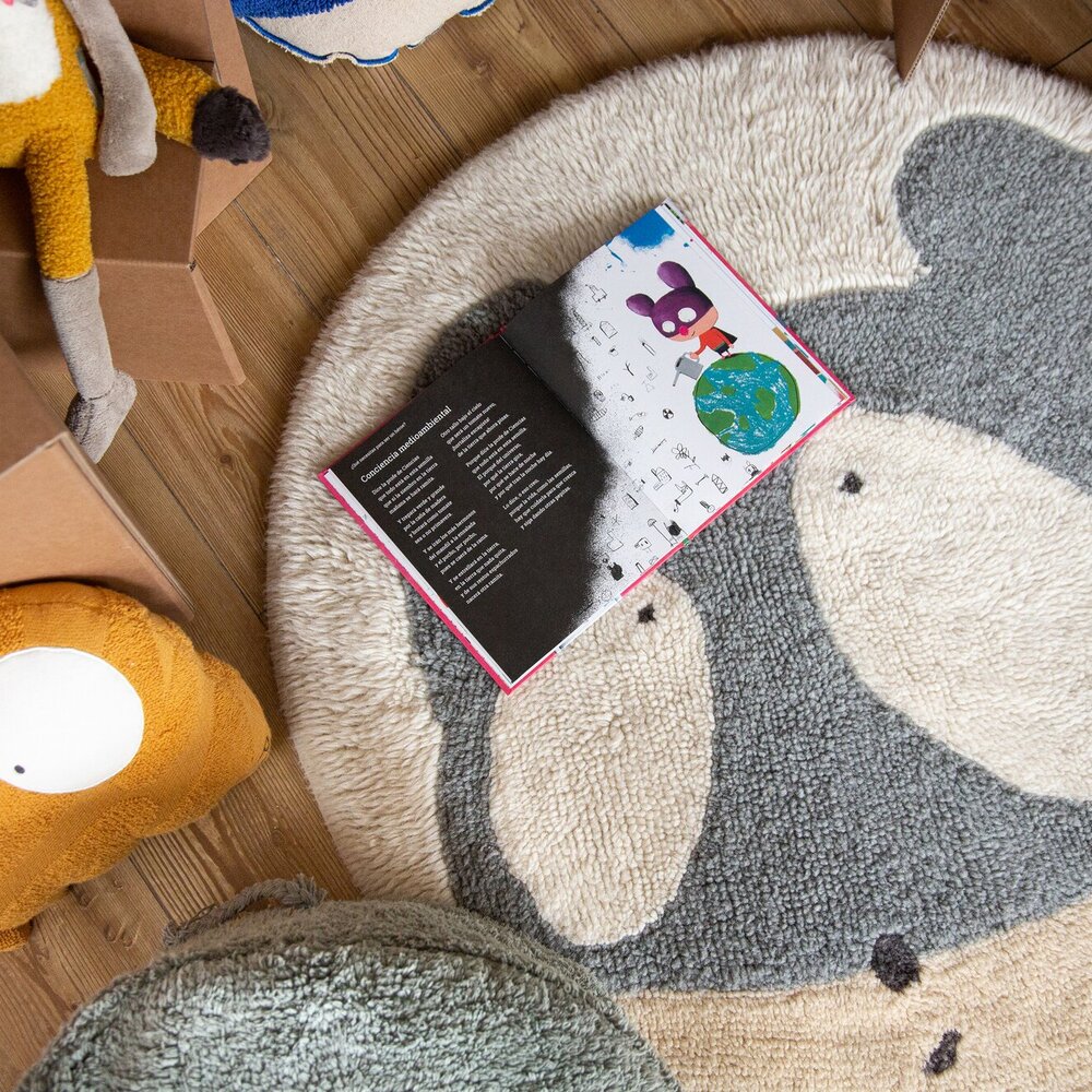 Woolable rug Astromouse - Ø 100 cm Woolable rug Astromouse - Ø 100 cm