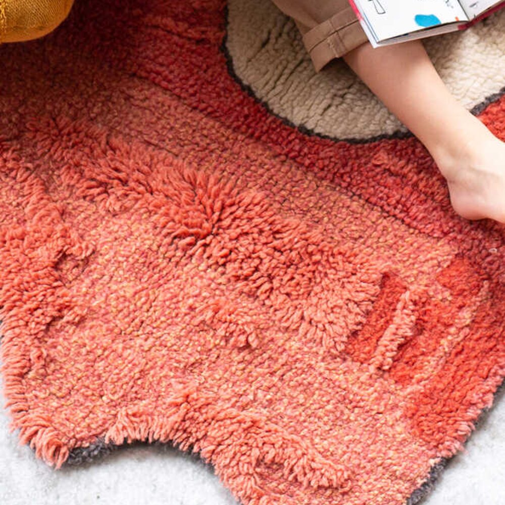 Woolable rug Ghosty - 100 x 100 cm Woolable rug Ghosty - 100 x 100 cm